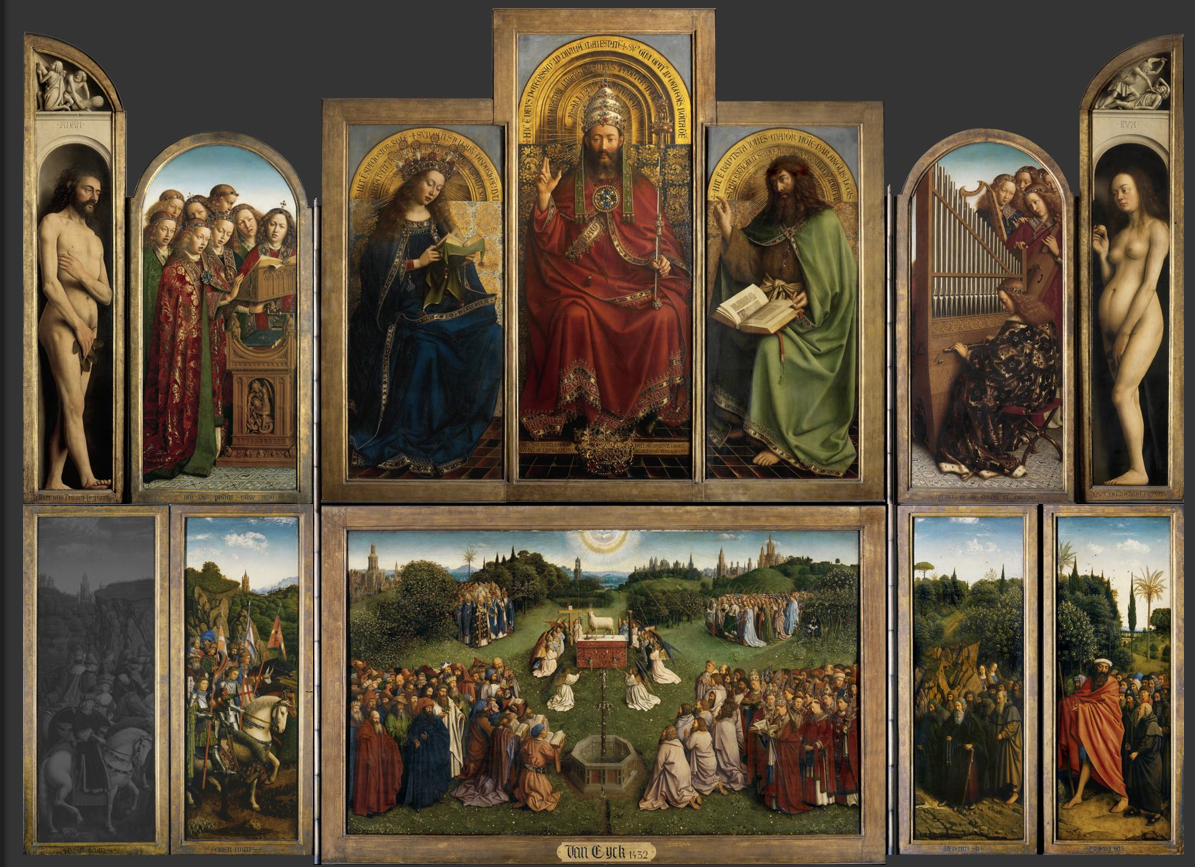 RETABLE DE l'AGNEAU MYSTIQUE