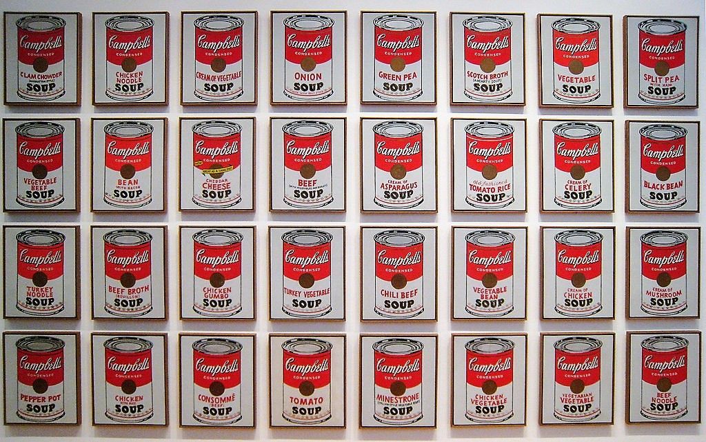 CAMPBELL'S SOUP CANS